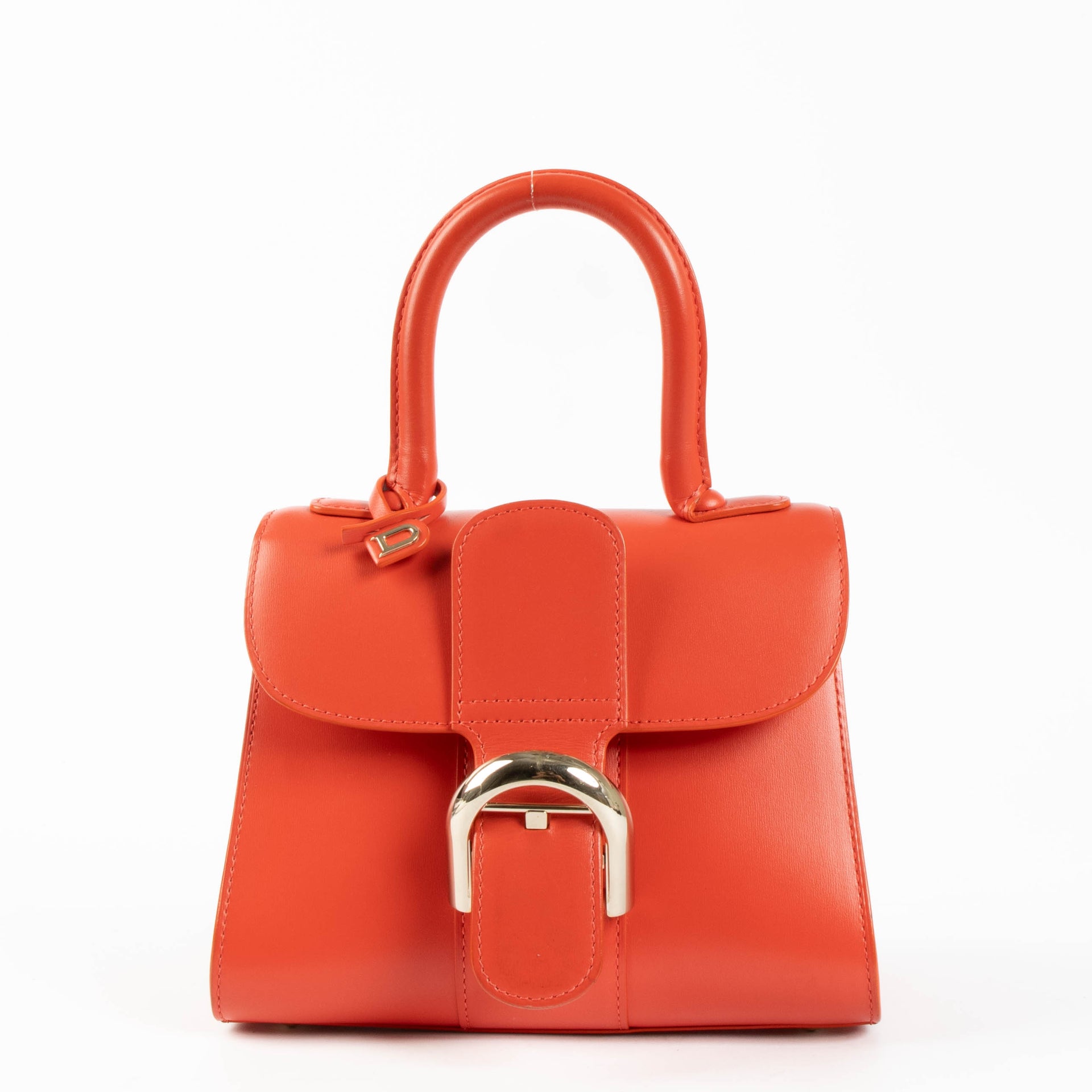 Delvaux Corail Box Calf Brillant Mini