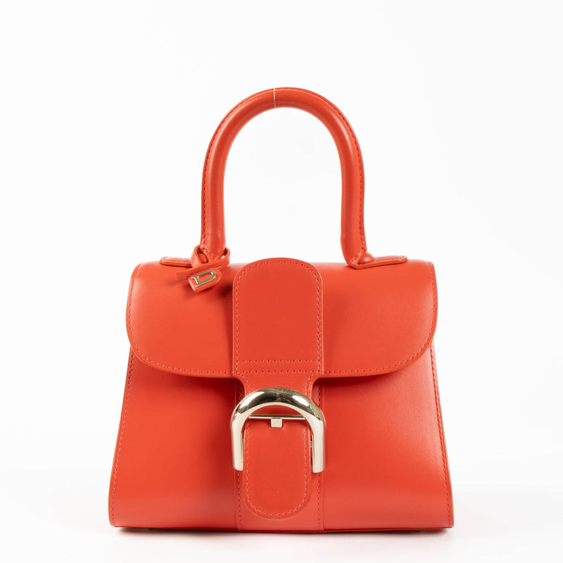 Delvaux Corail Box Calf Brillant Mini