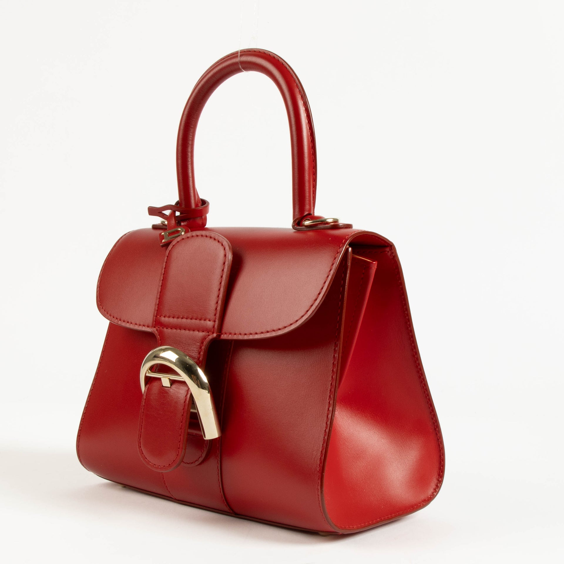 Delvaux Lipstick Box Calf Brillant Mini Bag