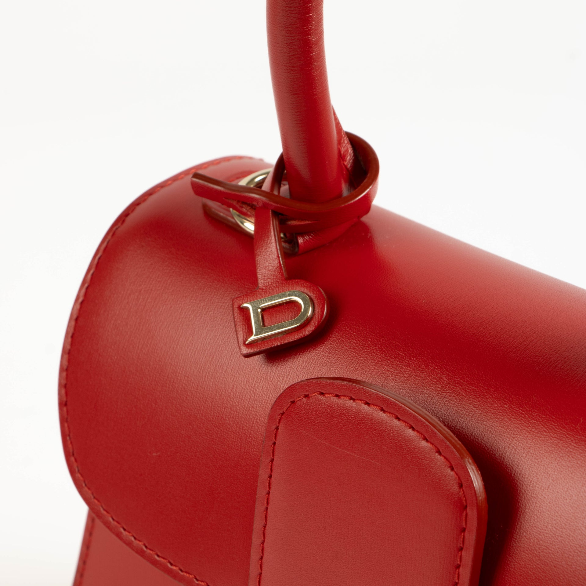 Delvaux Lipstick Box Calf Brillant Mini Bag