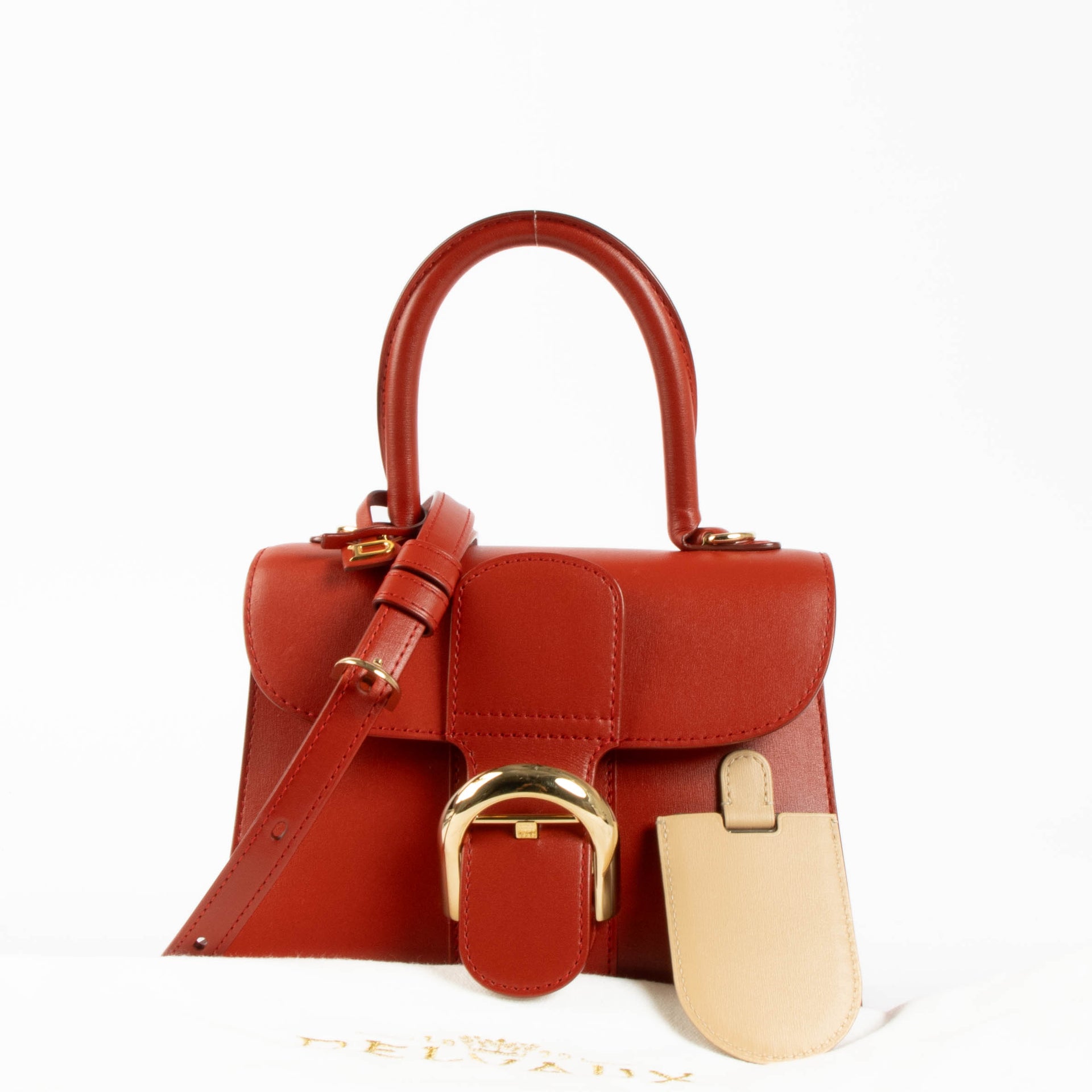 Delvaux Lipstick Box Calf Brillant Mini