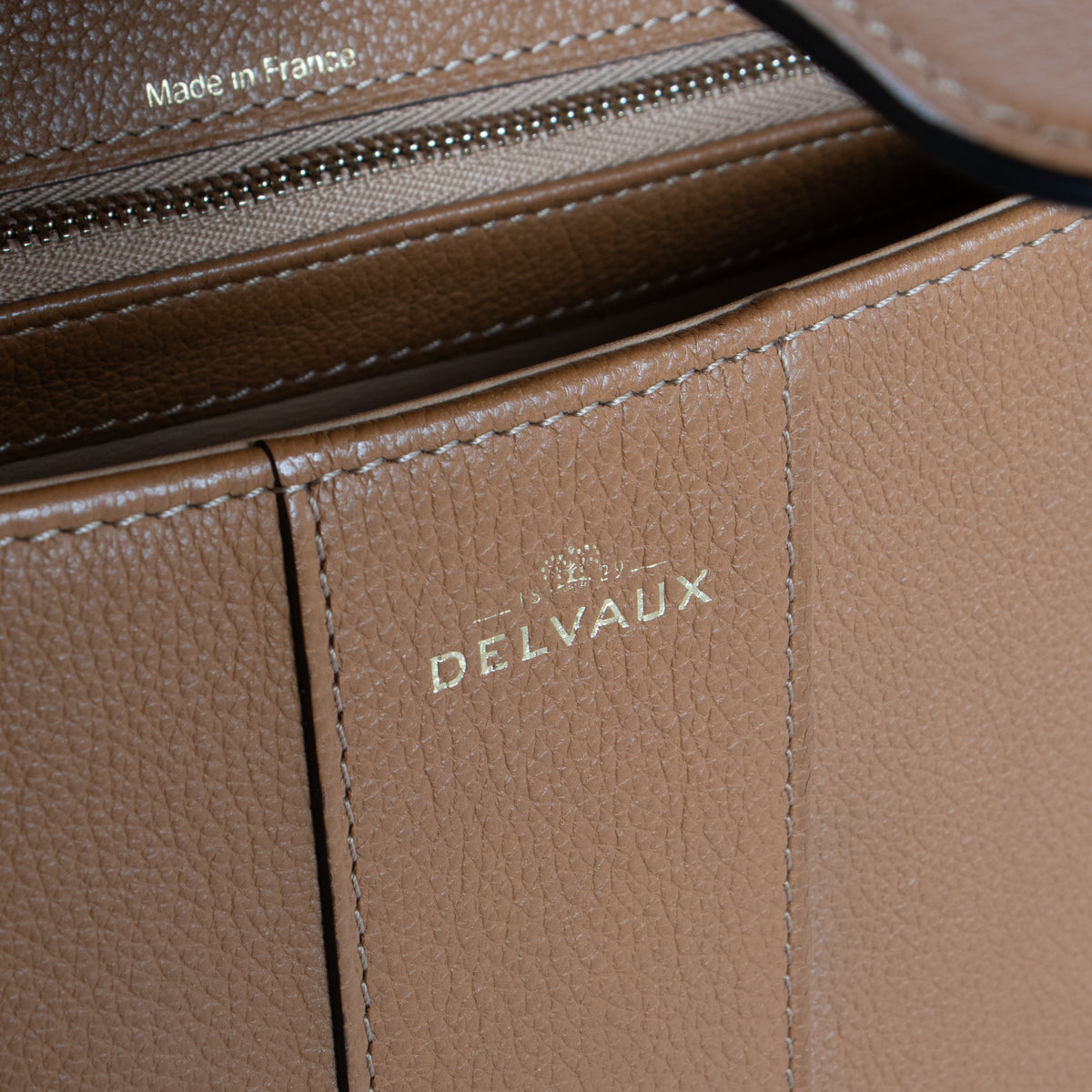 Shop this authentic luxury Delvaux Vegetal Sellier Brillant MM Bag Pre-Loved on Labellov.com