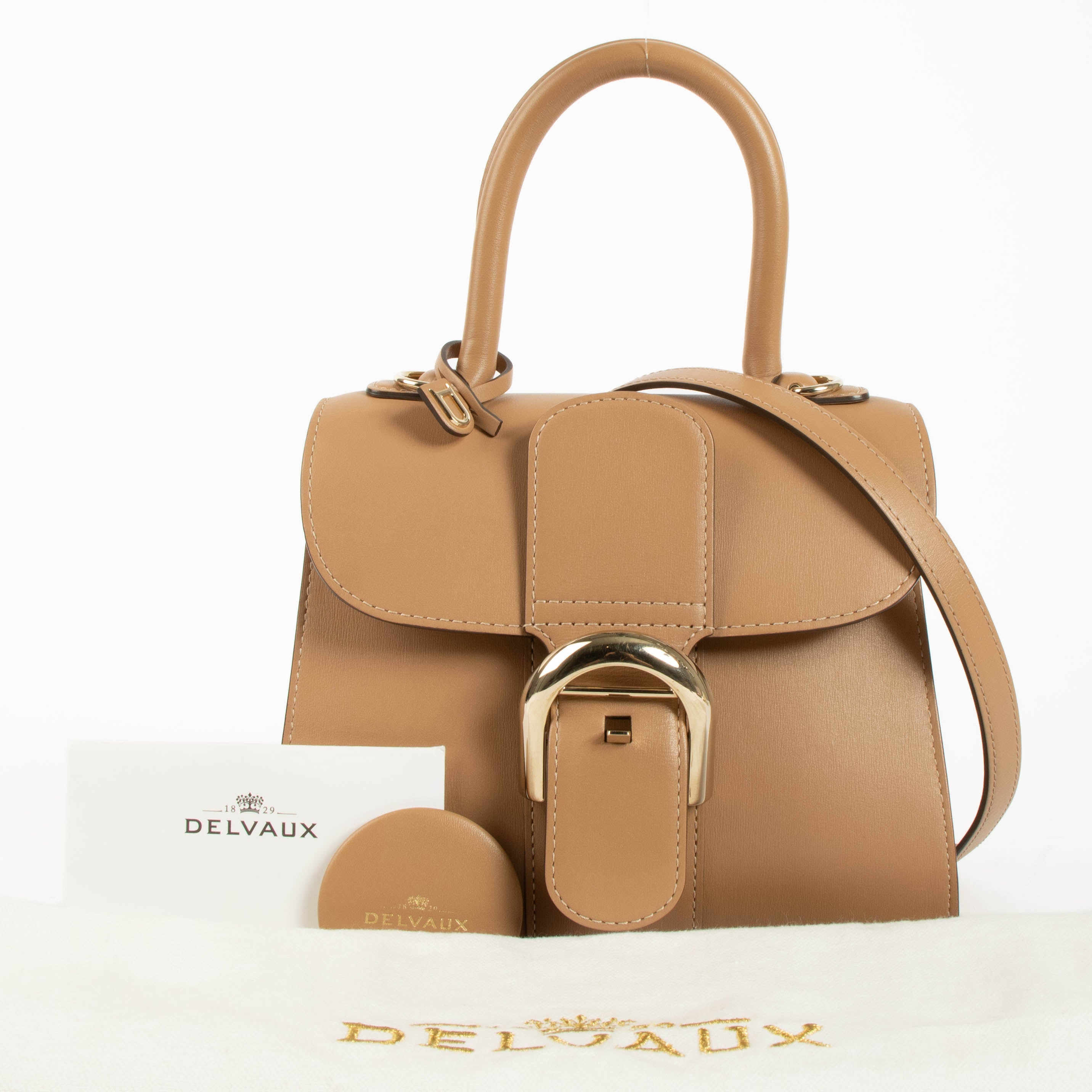 Delvaux Vison Box Calf Brillant Mini Bag – Labellov
