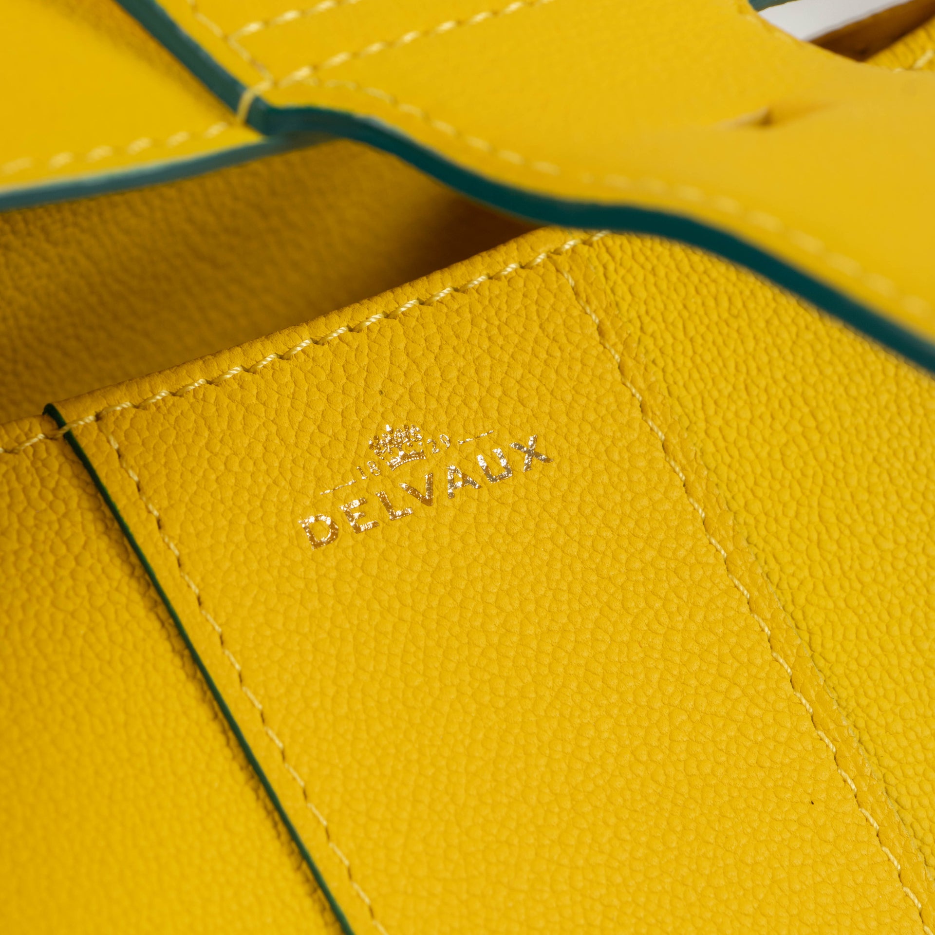 Delvaux Saffron Rodeo Calf Brillant Mini Bag