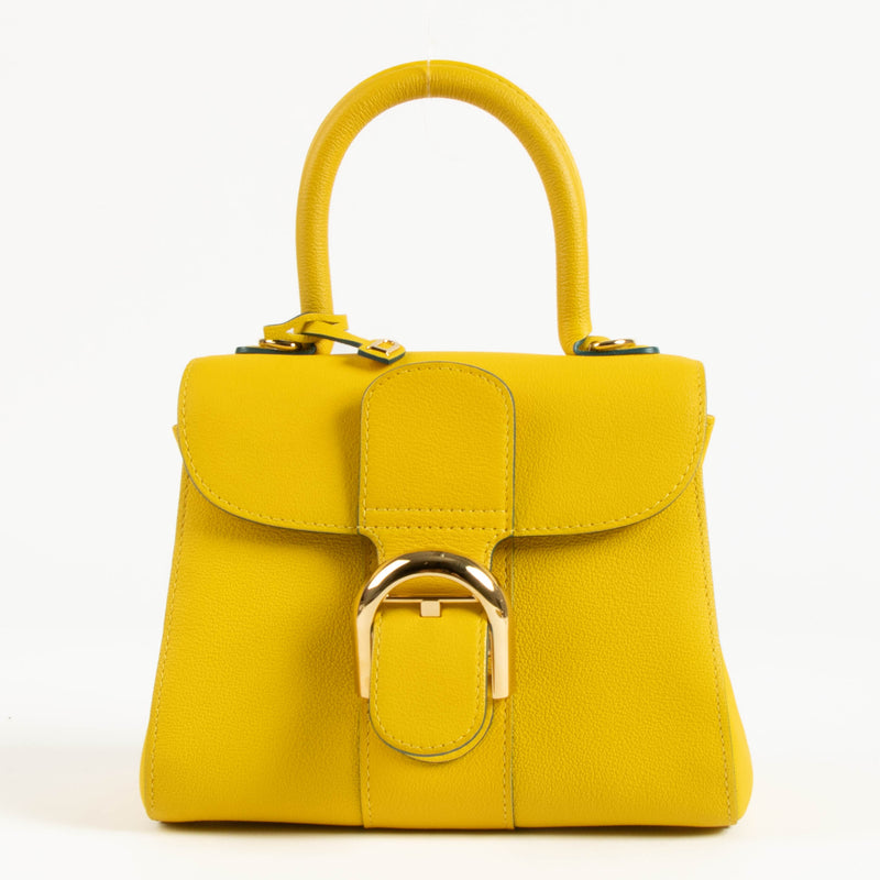 Delvaux Saffron Rodeo Calf Brillant Mini Bag