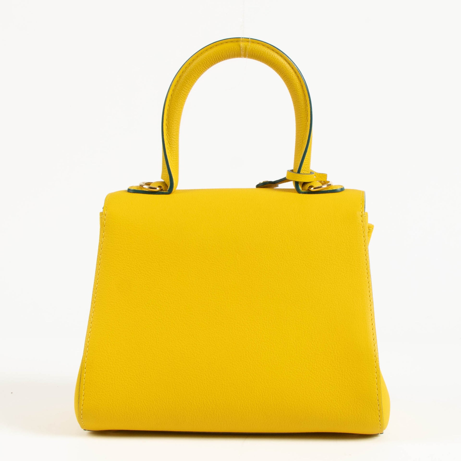 Delvaux Saffron Rodeo Calf Brillant Mini Bag
