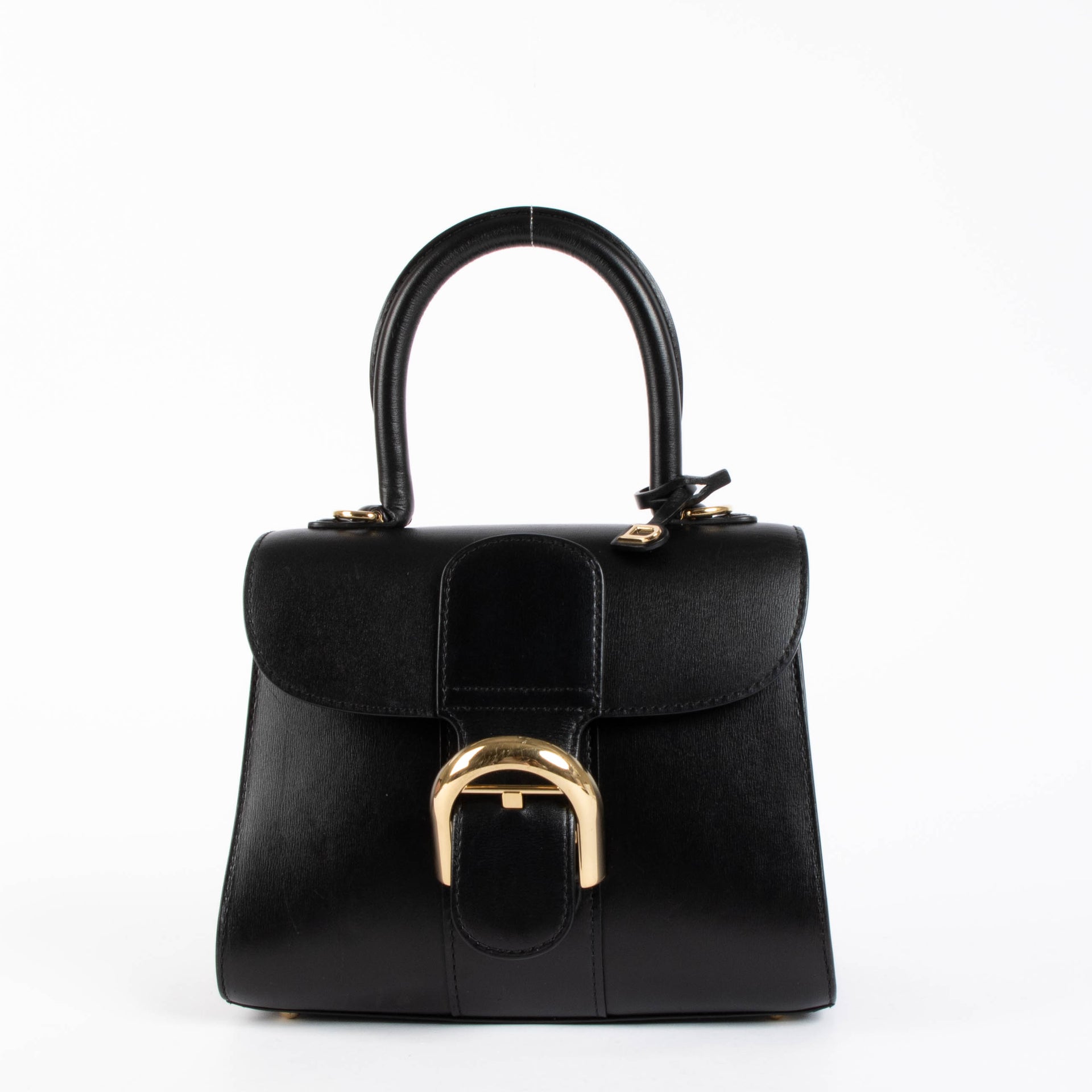 Shop this authentic Delvaux Black Box Calf Brillant Mini pre-loved on Labellov.com 