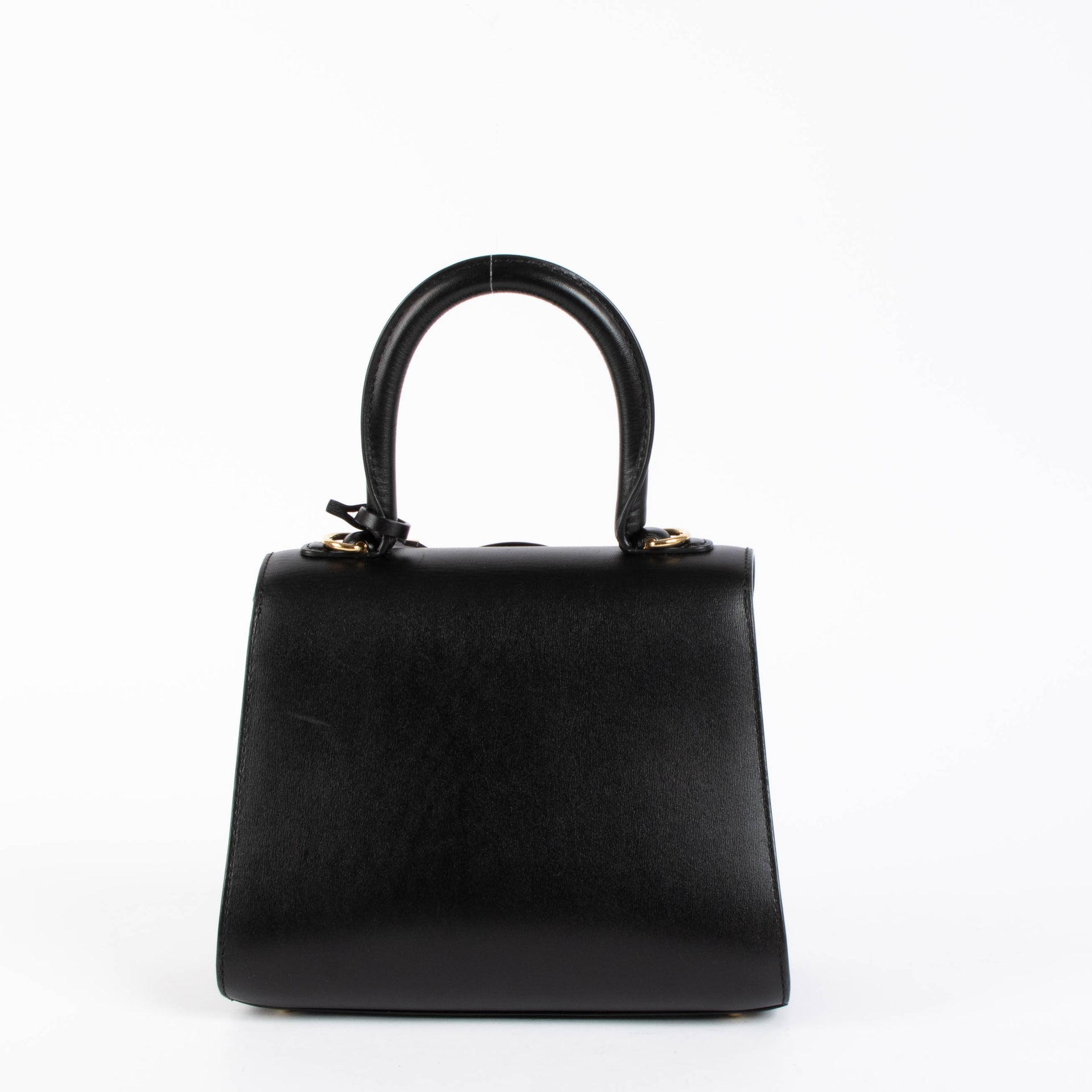 Shop this authentic Delvaux Black Box Calf Brillant Mini pre-loved on Labellov.com 
