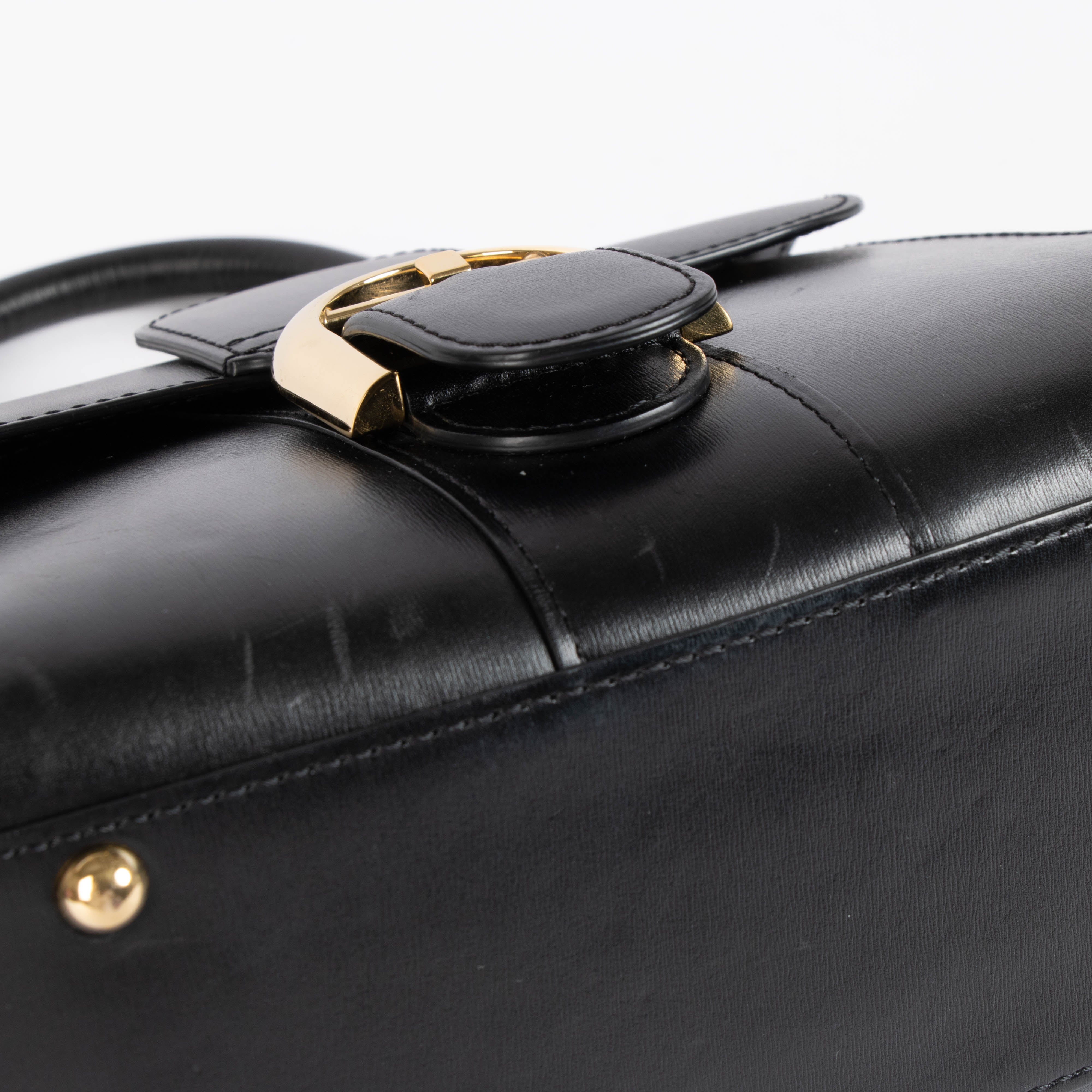 Delvaux Black Box Calf Brillant Mini Bag – Labellov