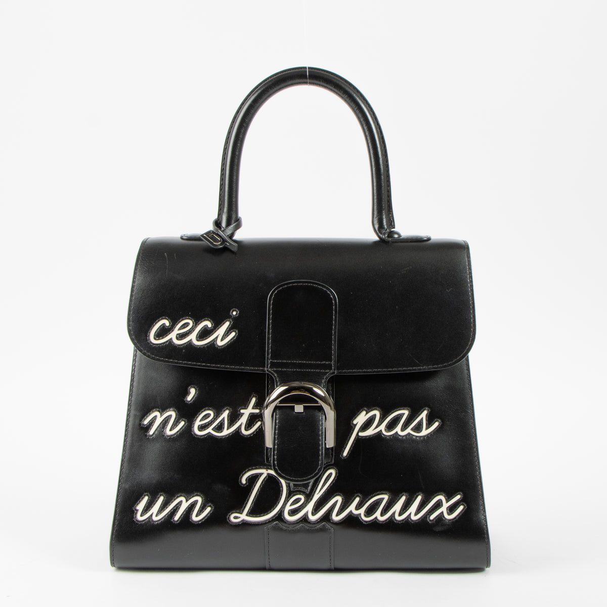 Delvaux Black Box Calf Brillant L'Humour MM Bag