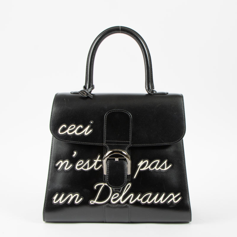 Delvaux Black Box Calf Brillant L'Humour MM Bag