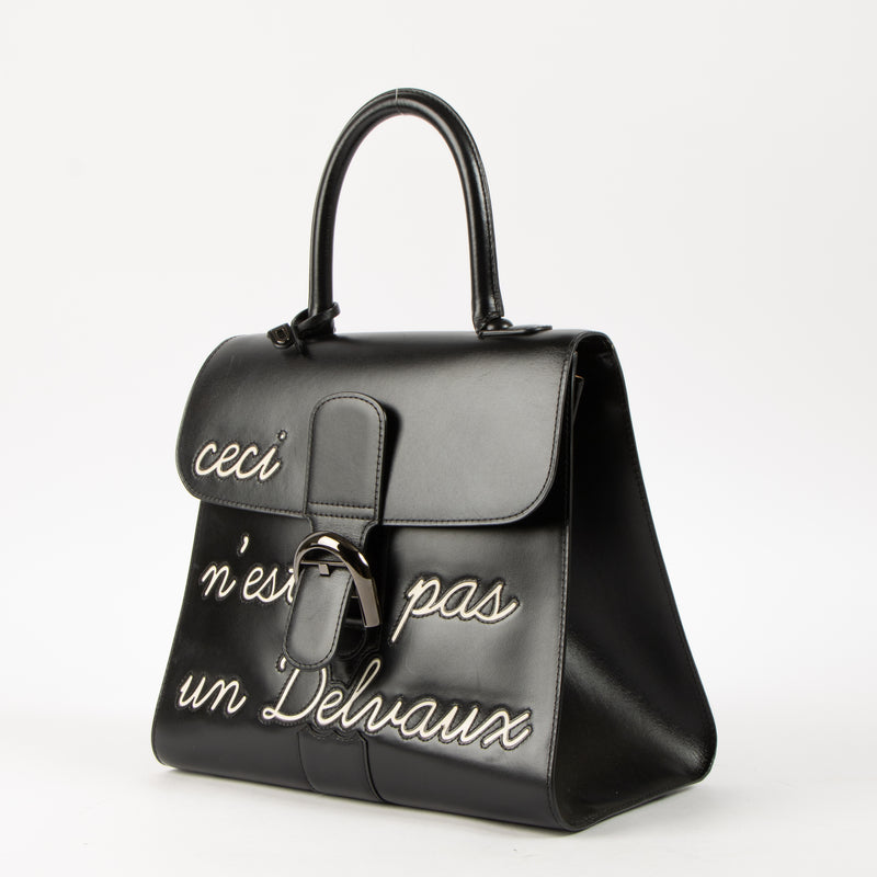 Delvaux Black Box Calf Brillant L'Humour MM Bag