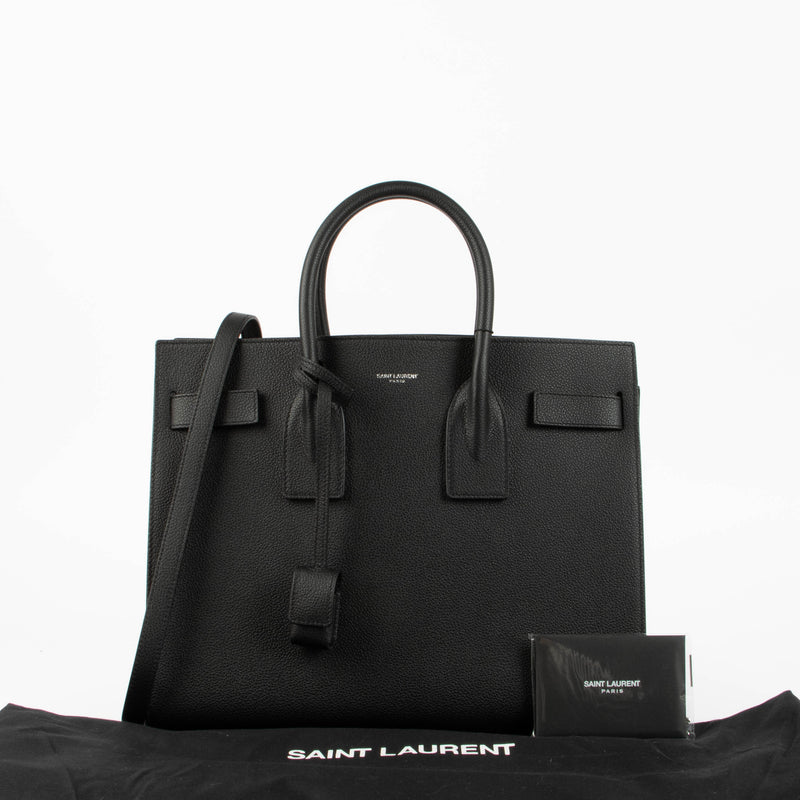 Shop this authentic Saint Laurent Black Sac de Jour Small Bag pre-loved on Labellov.com 