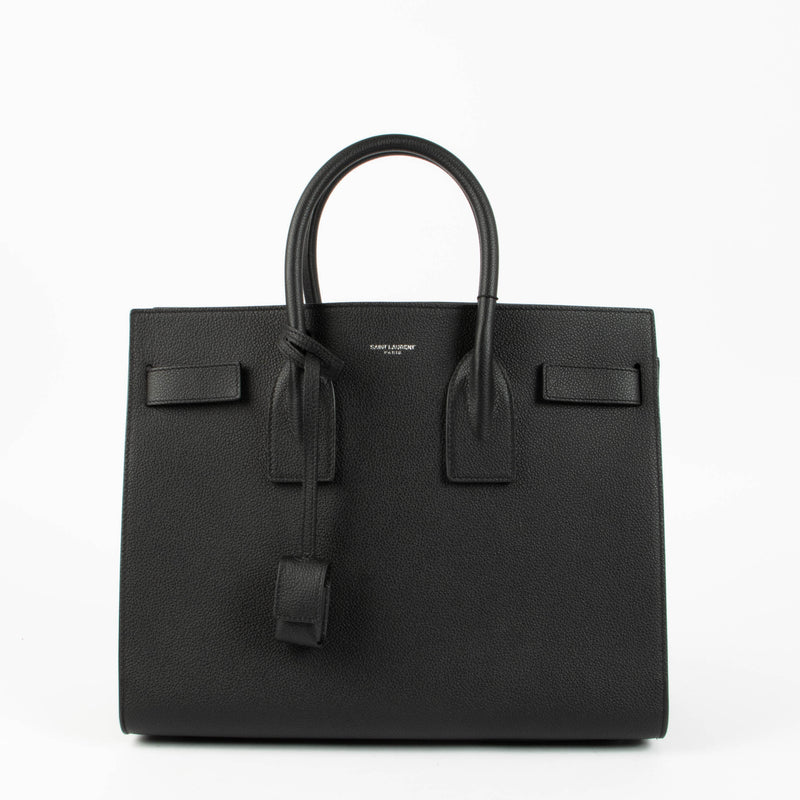 Shop this authentic Saint Laurent Black Sac de Jour Small Bag pre-loved on Labellov.com 