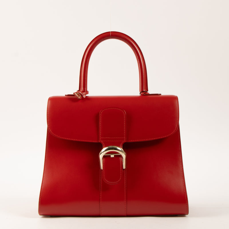 Delvaux Lipstick Box Calf Brillant MM Bag