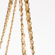 Shop this authentic Chanel Beige Lambskin Medium Classic 11.12 Handbag Pre-Loved on Labellov.com
