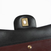 Shop this authentic luxury Chanel Black Lambskin Large/Jumbo Classic Bag Pre-Loved on Labellov.com