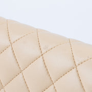 Shop this authentic Chanel Beige Lambskin Medium Classic 11.12 Handbag pre-loved on Labellov.com