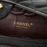 Shop this authentic Chanel Black Lambskin Medium Classic 11.12 Handbag pre-loved on Labellov.com
