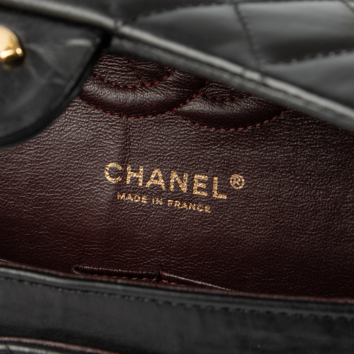 Shop this authentic Chanel Black Lambskin Medium Classic 11.12 Handbag pre-loved on Labellov.com