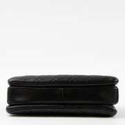Shop this authentic Chanel Black Lambskin Medium Trendy CC Bag pre-loved on Labellov.com