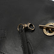 Shop this authentic Chanel Black Lambskin Medium Trendy CC Bag pre-loved on Labellov.com