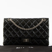 Shop this authentic Chanel Blue Patent Leather Large 2.55 Reissue Bag Pre-Loved on Labellov.com