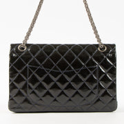 Shop this authentic Chanel Blue Patent Leather Large 2.55 Reissue Bag Pre-Loved on Labellov.com