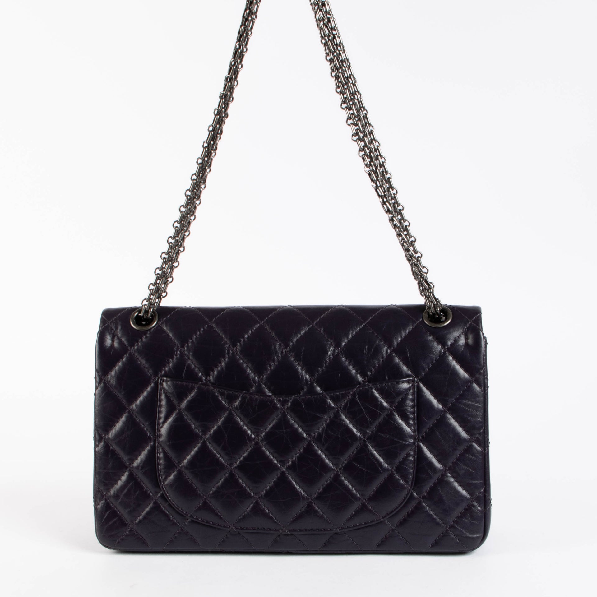 Chanel Purple Reissue 2.55 Large Shoulder bag