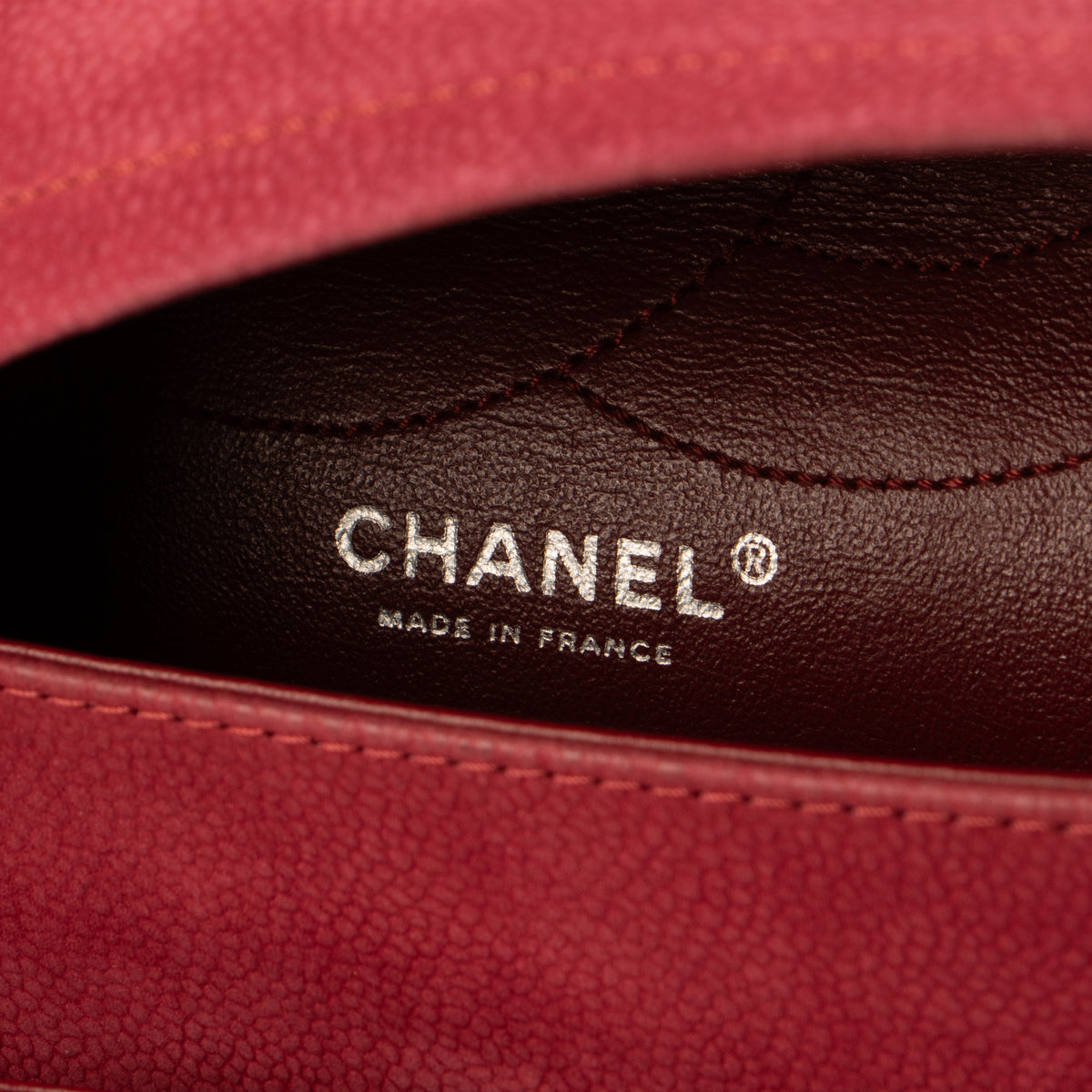 Shop this authentic Chanel Framboise Matte Caviar Maxi 2.55 Reissue Bag Pre-Loved on Labellov.com