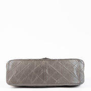 Shop authentic Chanel Grey Aged Calfskin Large 2.55 Reissue Bag on Labellov.com.