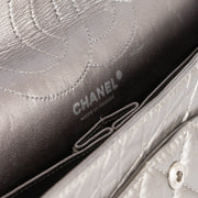 Shop authentic Chanel Grey Aged Calfskin Large 2.55 Reissue Bag on Labellov.com.