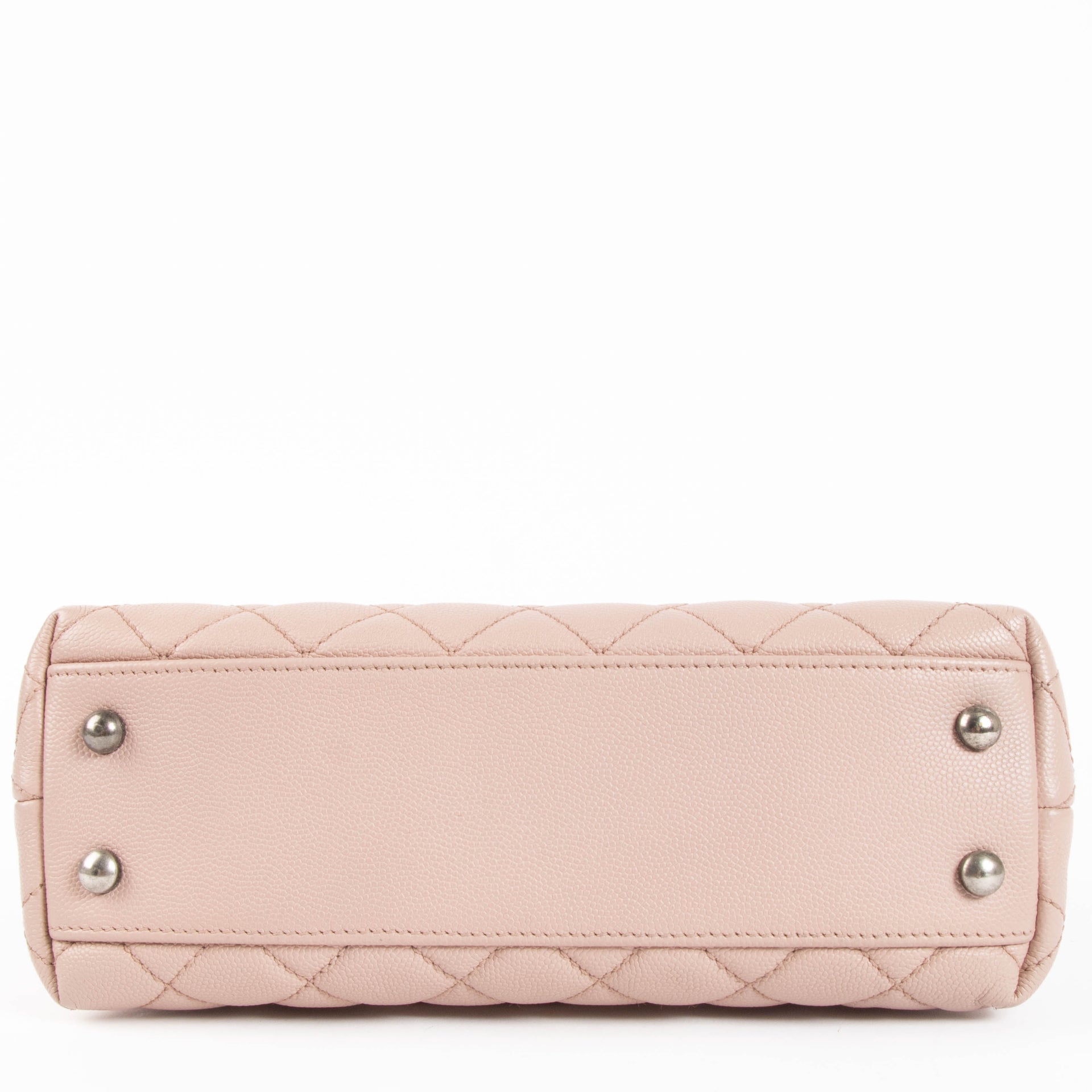 Chanel Pink Caviar Small Coco Handle Bag
