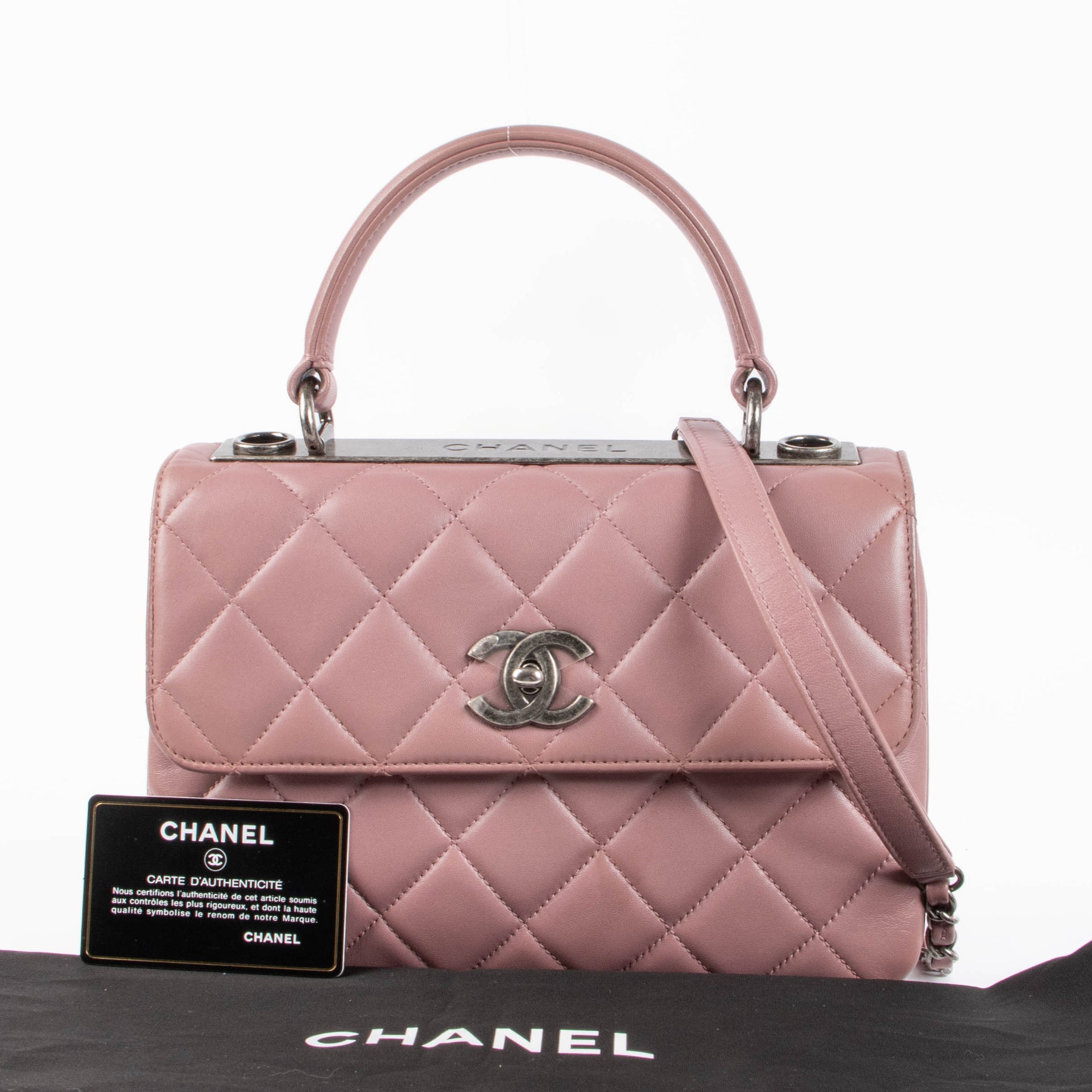 Chanel Dusty Pink Small Trendy CC Bag