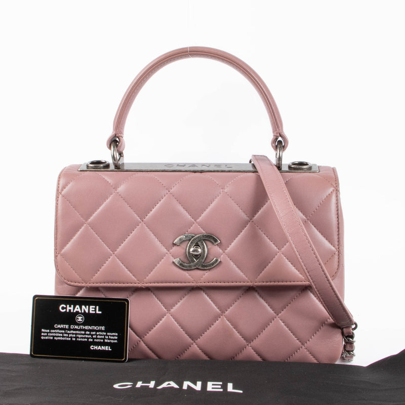 Chanel Dusty Pink Small Trendy CC Bag