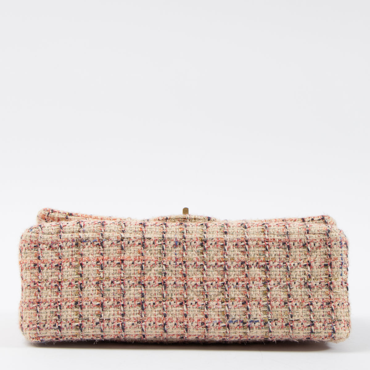 Shop this authentic Chanel Pink Tweed Medium 2.55 Reissue Bag pre-loved on Labellov.com