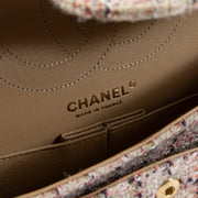 Shop this authentic Chanel Pink Tweed Medium 2.55 Reissue Bag pre-loved on Labellov.com