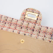 Shop this authentic Chanel Pink Tweed Medium 2.55 Reissue Bag pre-loved on Labellov.com