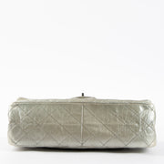 Shop this authentic Chanel Silver Aged Calfskin Large 2.55 Reissue Bag pre-loved on Labellov.com