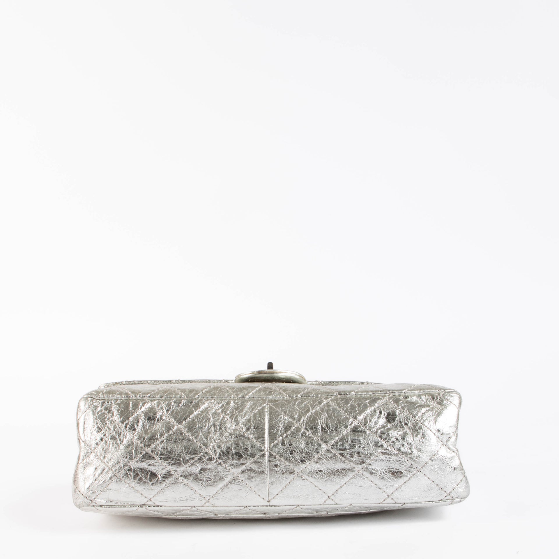 Chanel Silver Reissue 2.55 Large Shoulder Bag