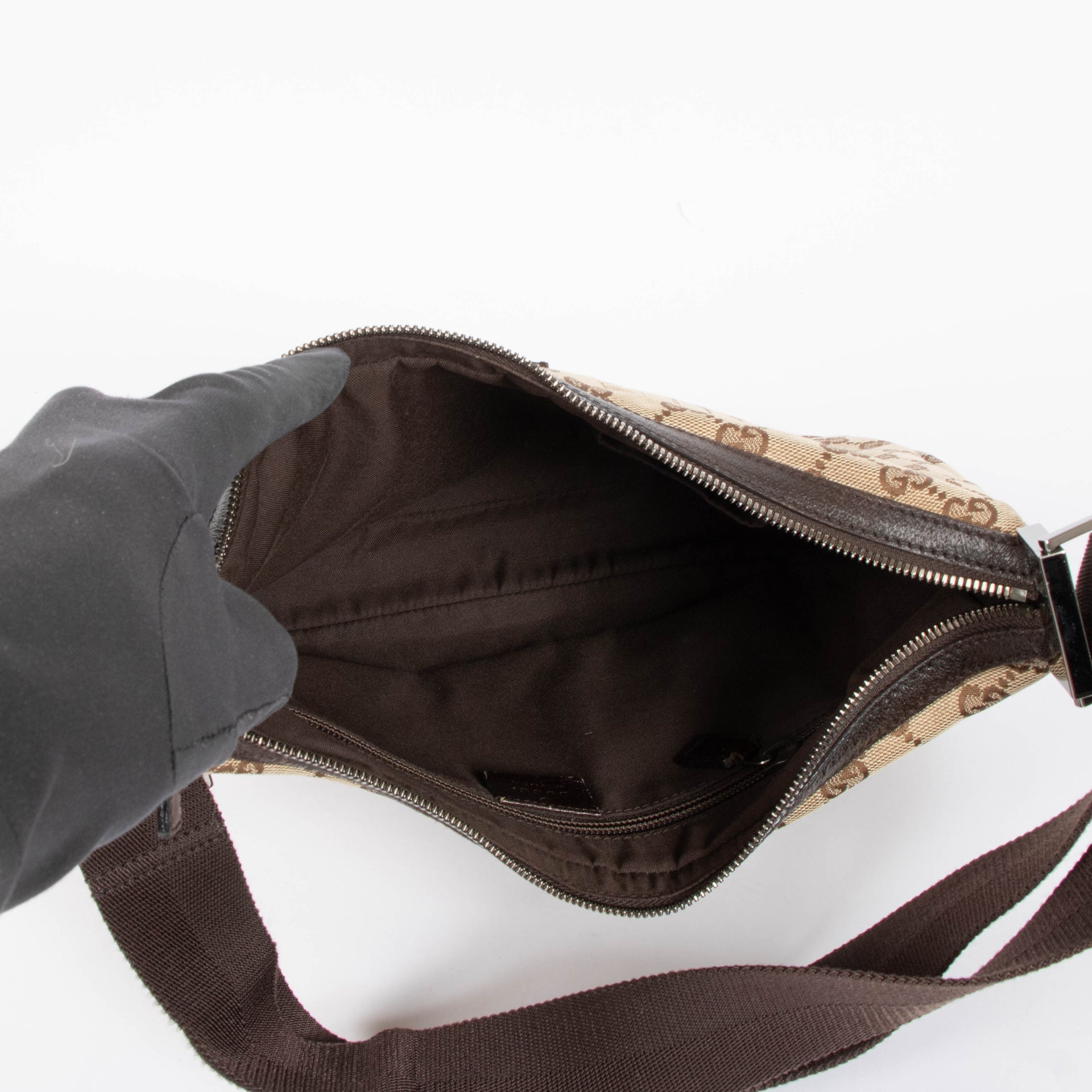 Gucci GG Canvas Crossbody Bag