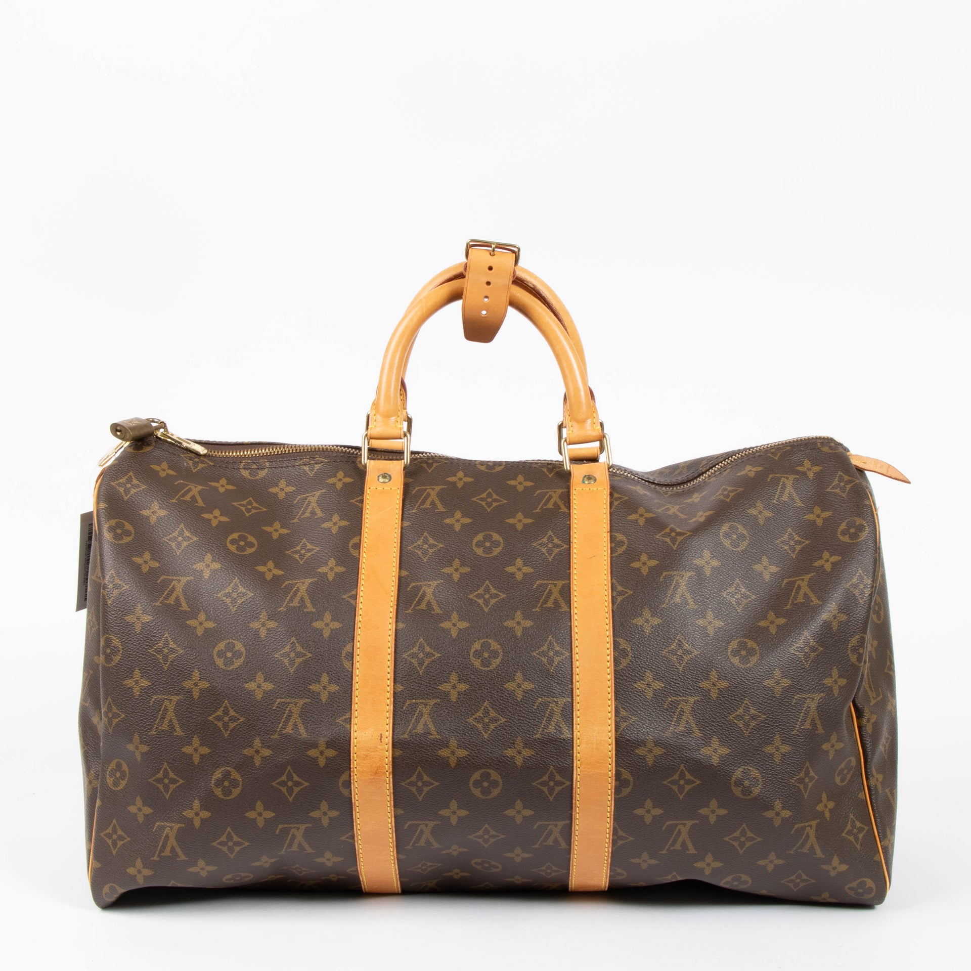 Louis Vuitton Monogram Canvas Keepall 50 Travel Bag