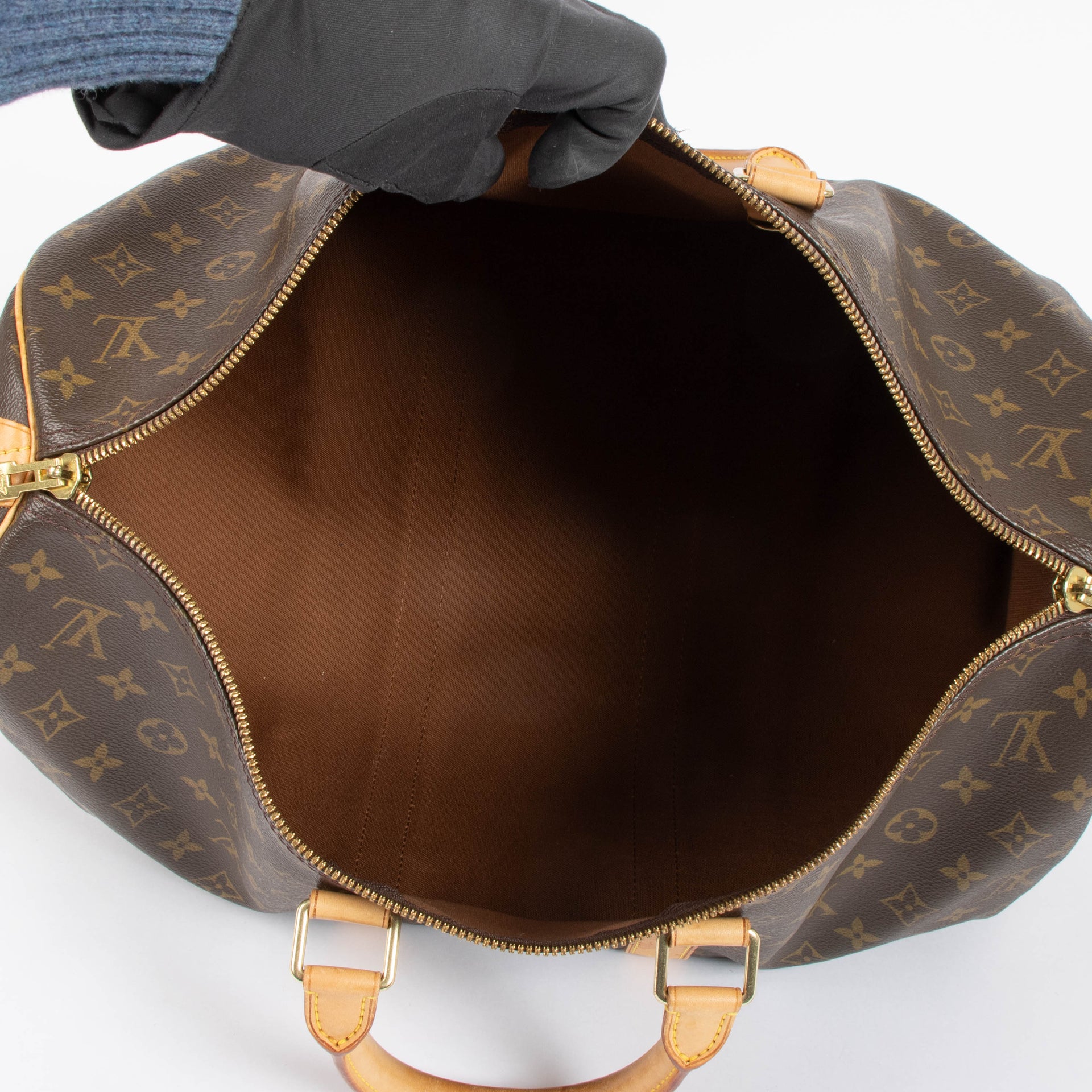 Louis Vuitton Monogram Canvas Keepall 45 Travel Bag
