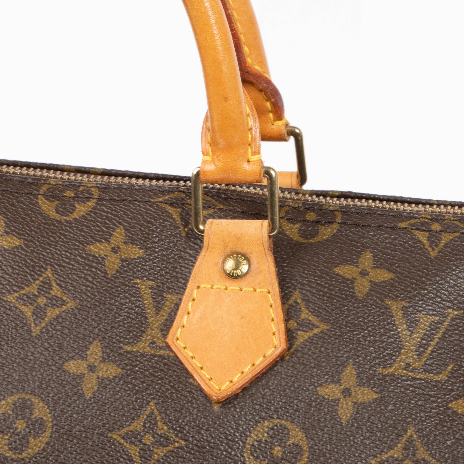 Louis Vuitton Monogram Canvas Speedy 35 Bag