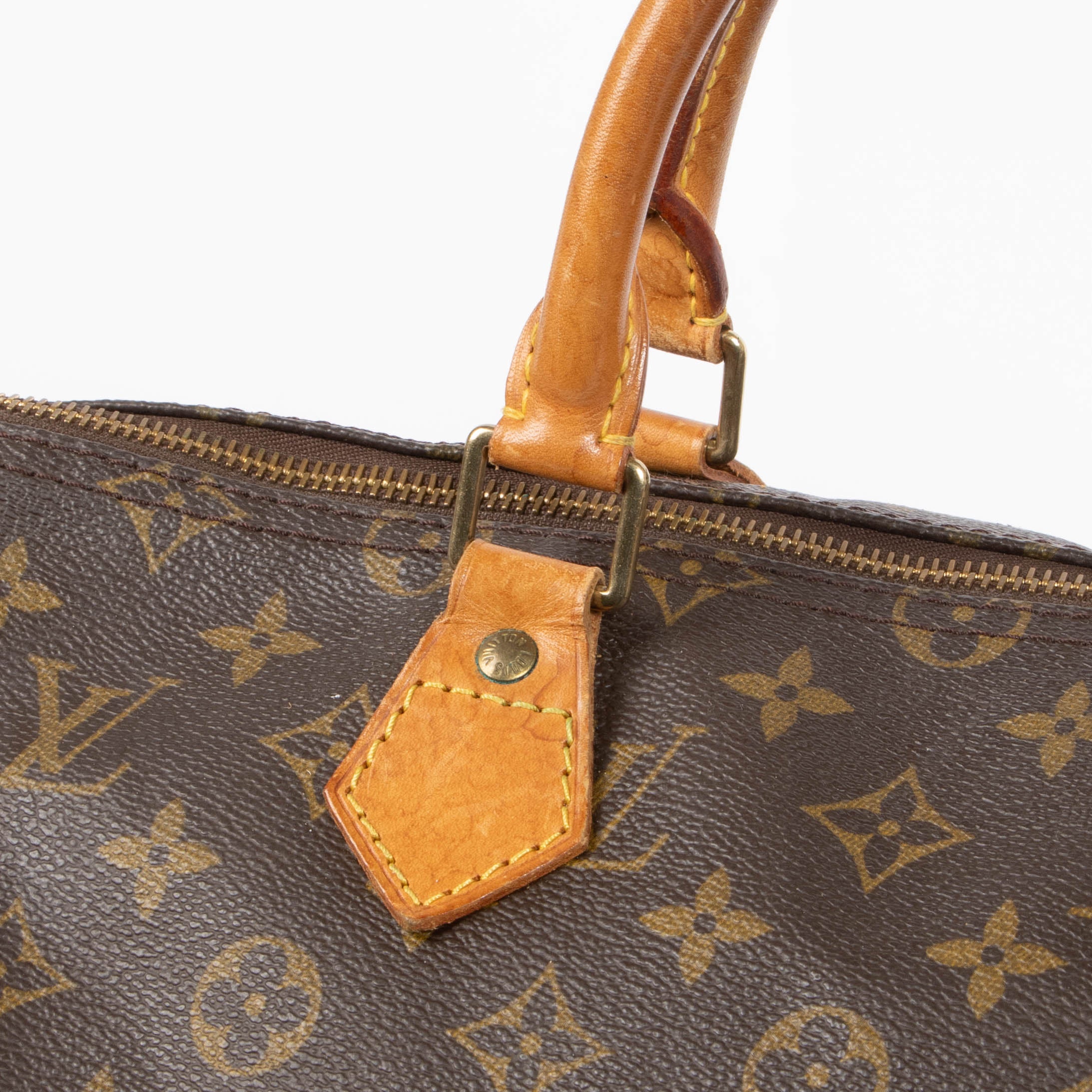 Louis Vuitton Monogram Canvas Speedy 35 Bag – Labellov