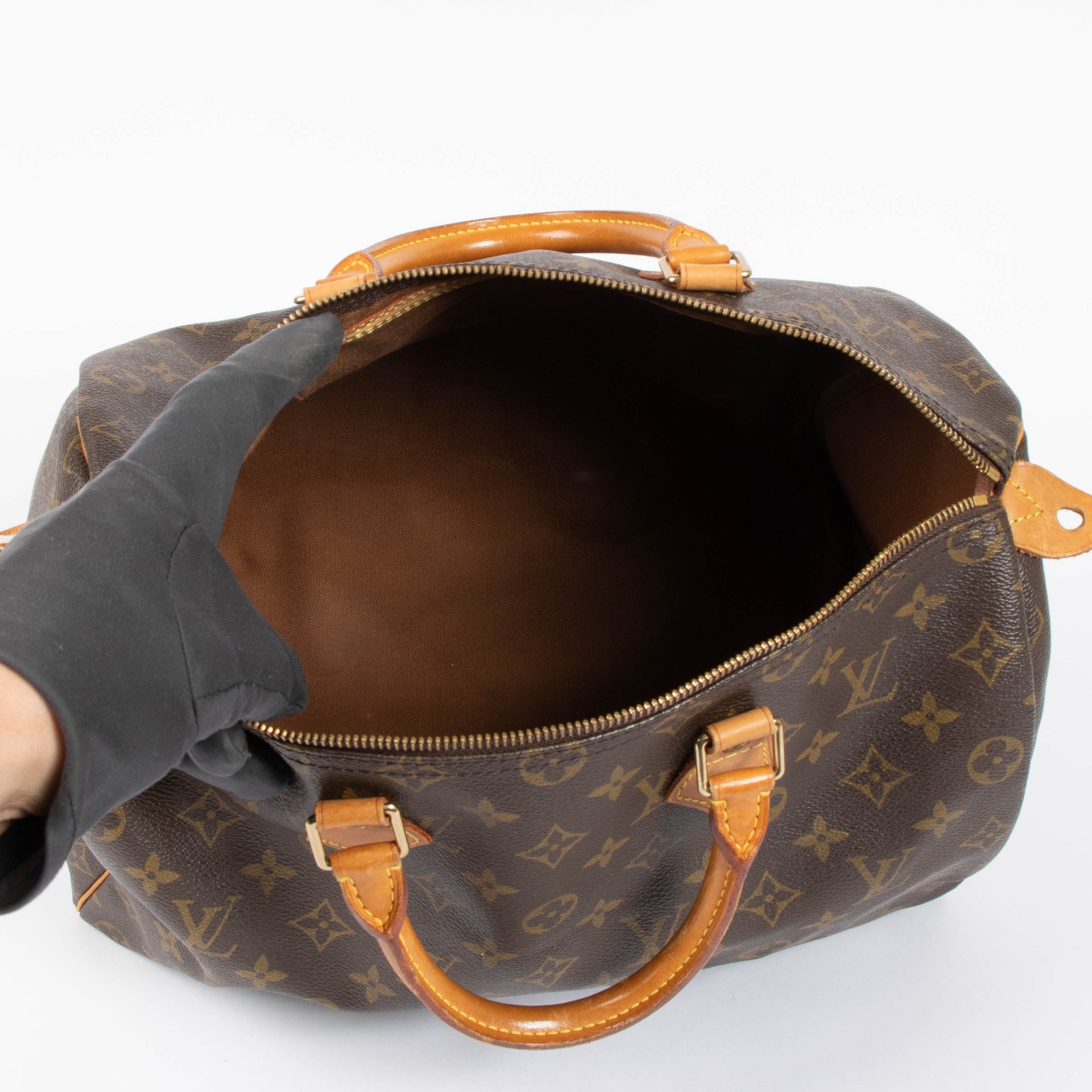 Louis Vuitton Monogram Canvas Speedy 35 Bag