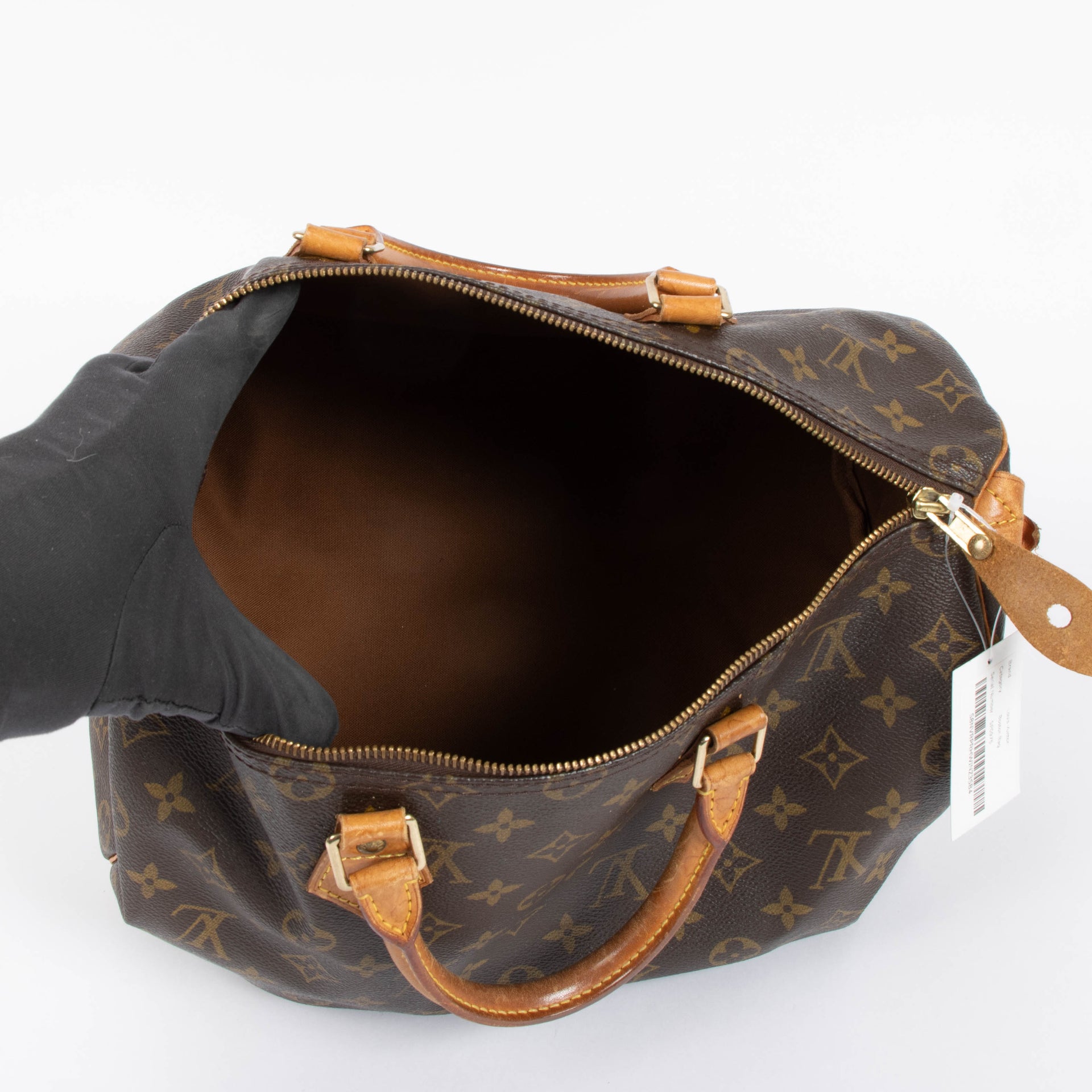 Louis Vuitton Monogram Canvas Speedy 35 Bag