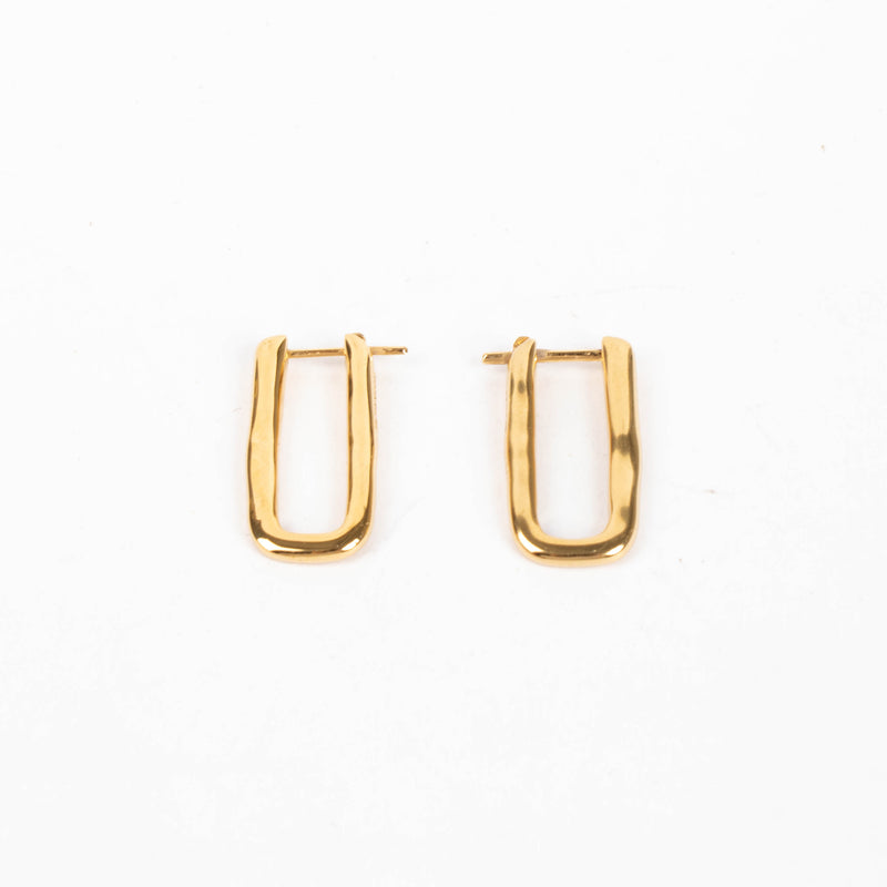 Jil Sander Gold Earrings