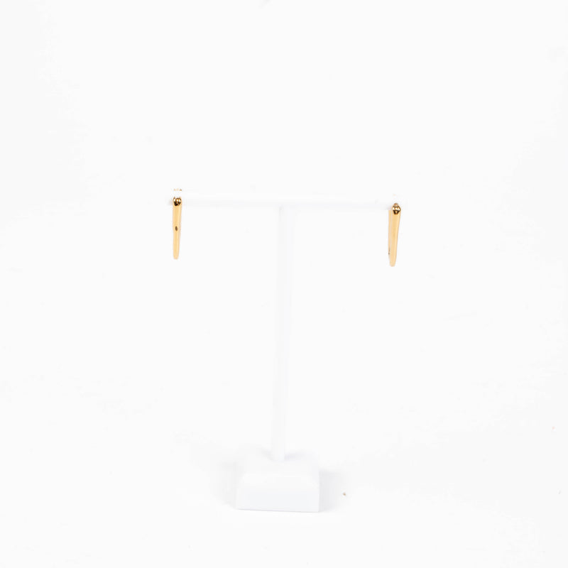 Jil Sander Gold Earrings