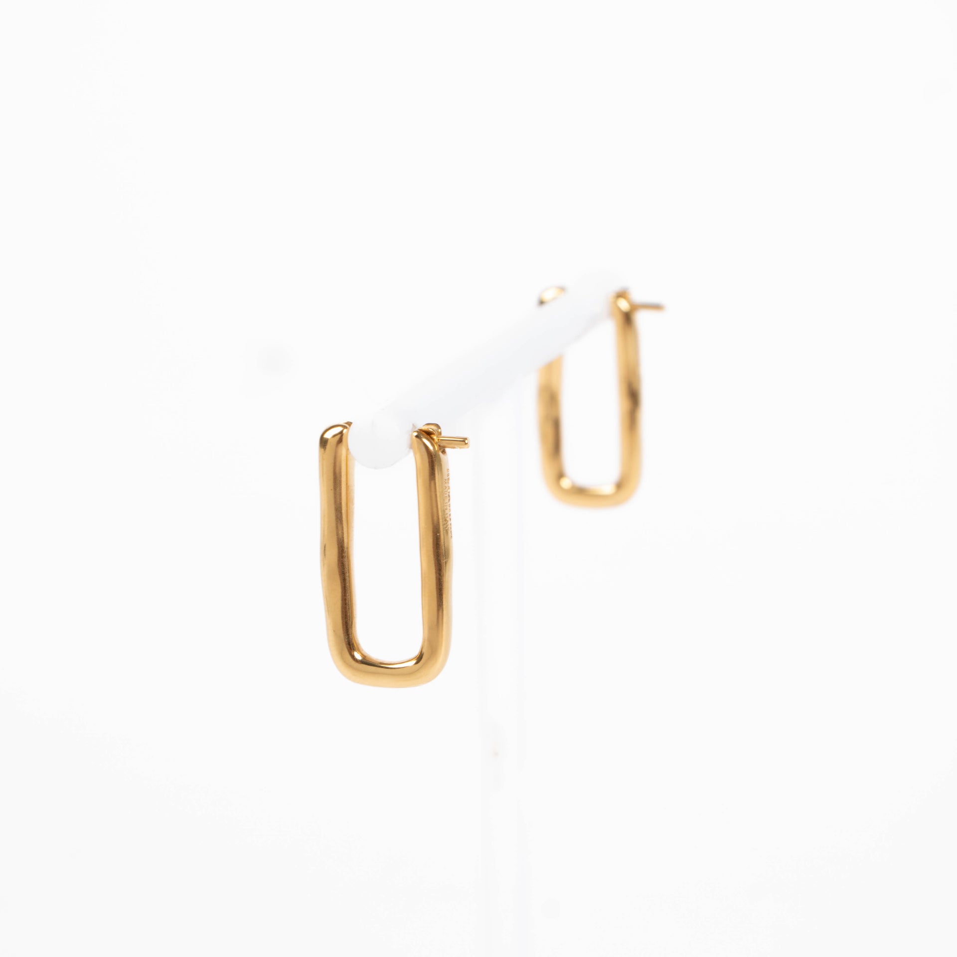 Jil Sander Gold Earrings